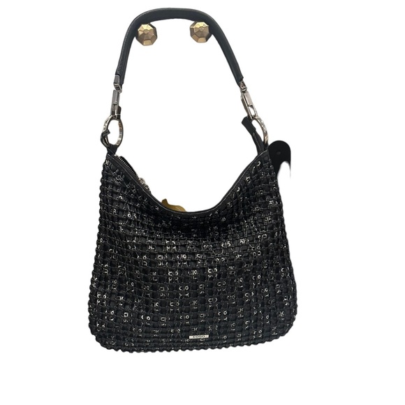 COBO Internazionale Meshed Handbag Women’s Hobo Shoulder Bag Purse w/ Coin Bag - Picture 2 of 9